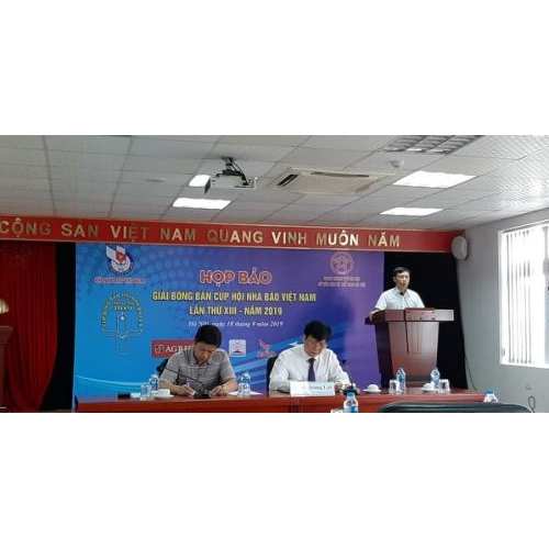 Họp báo Giải bóng bàn Cúp Hội Nhà báo Việt Nam lần thứ XIII – 2019